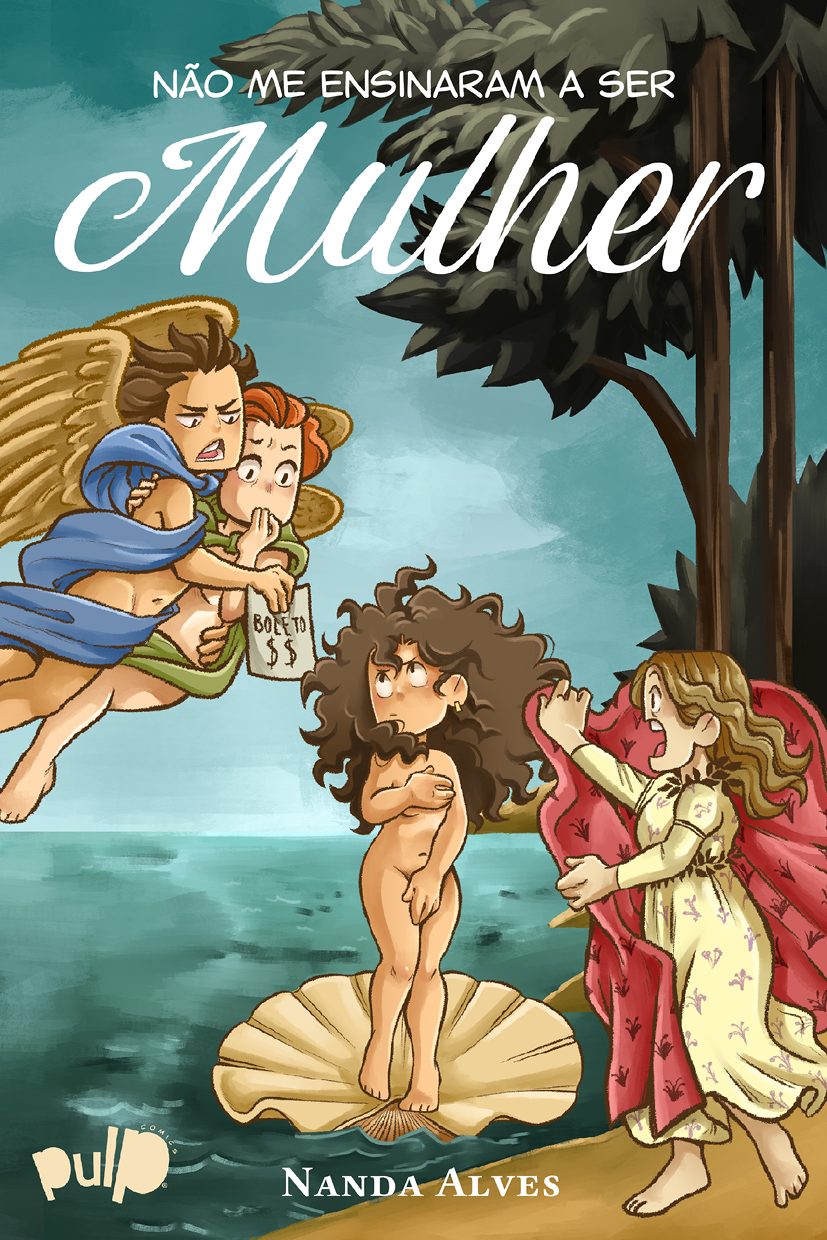 Capa de Não me ensinaram a ser mulher